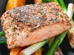 Meat and vegetables